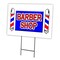 Signmission Barber Shop Yard Sign & Stake outdoor plastic coroplast window, C-1216 Barber Shop C-1216 Barber Shop - alternate 1
